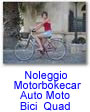 Motorbikecar Noleggio, Moto, Bici, Scooter, Quad, Auto