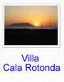 Villetta Cala Rotonda- vista su Marettimo
